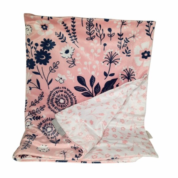 Nanette Lepore Floral Soft Security Lovey Blanket 31" X 38" - Picture 1 of 5